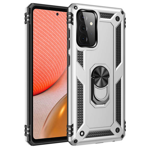 Galaxy A72 Kılıf KHYR Vega Kapak - Gri
