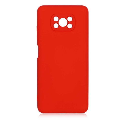 Poco X3 Kılıf KHYR Mara Lansman Kapak - Kırmızı