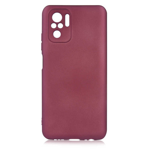 Redmi Note 10 Kılıf KHYR Premier Silikon Kapak - Mürdüm