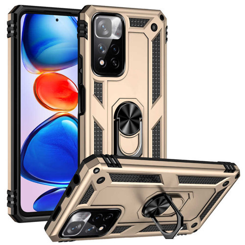 Redmi Note 11 Pro Plus 5G Kılıf KHYR Vega Kapak - Gold