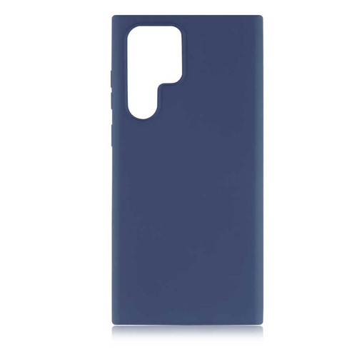 Galaxy S22 Ultra Kılıf KHYR Premier Silikon Kapak - Lacivert