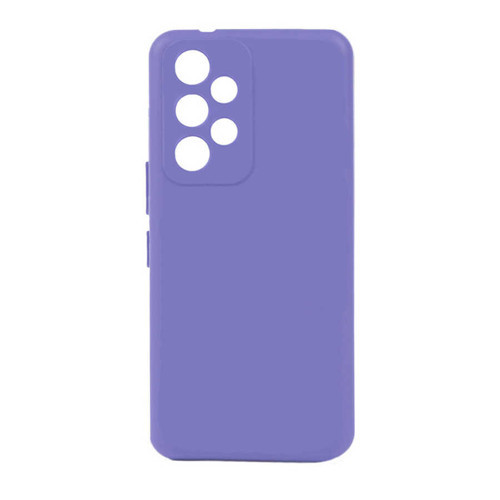 Galaxy A73 Kılıf KHYR Biye Silikon - Lila