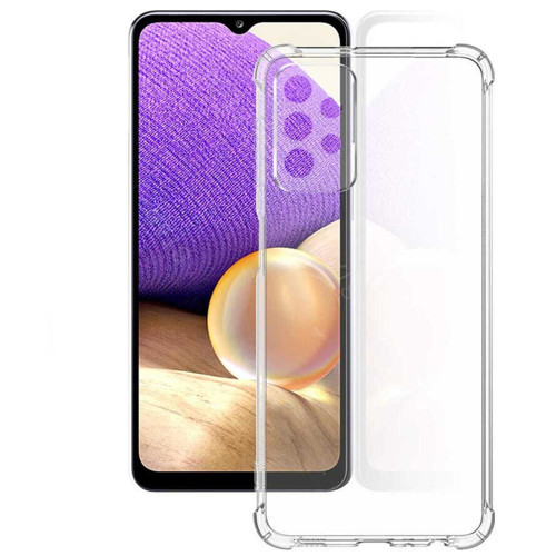 Galaxy A53 5G Kılıf KHYR Kamera Korumalı Nitro Anti Shock Silikon - Renksiz