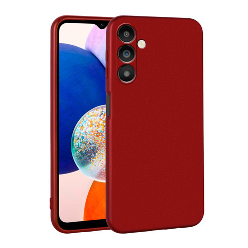 Galaxy A14 Kılıf KHYR Premier Silikon Kapak - Kırmızı