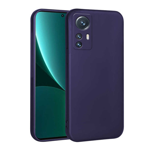 Mi 12 Lite Kılıf KHYR Premier Silikon Kapak - Lacivert