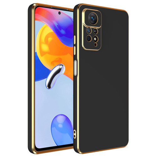 Redmi Note 12 Pro 4G Kılıf KHYR Bark Kapak - Siyah