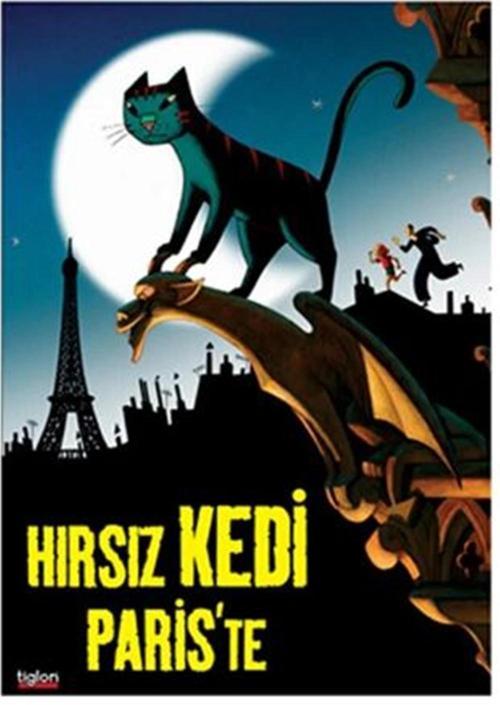 Hırsız Kedi Paris'te - A Cat In Paris ( Türkçe Dublaj ) ( Ambalajında - Sıfır ) DVD