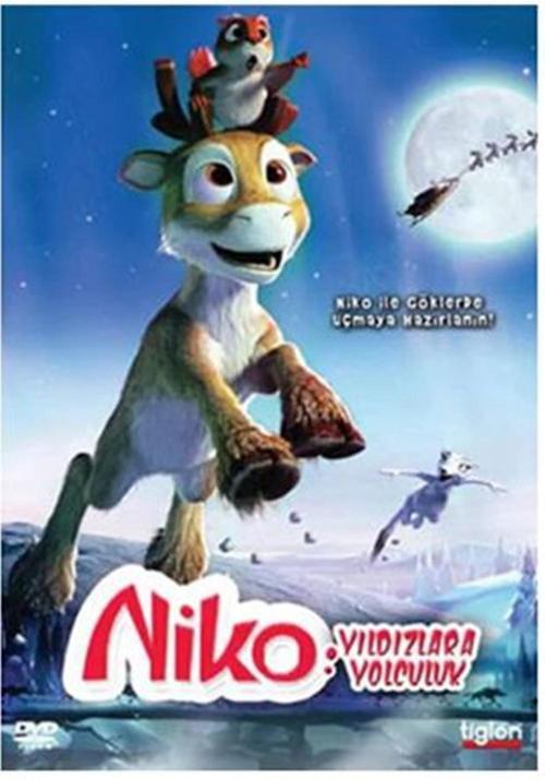 Niko: Yildızlara Yolculuk - Niko : The Way To The Stars ( Türkçe Dublaj ) ( Ambalajında - Sıfır ) DVD