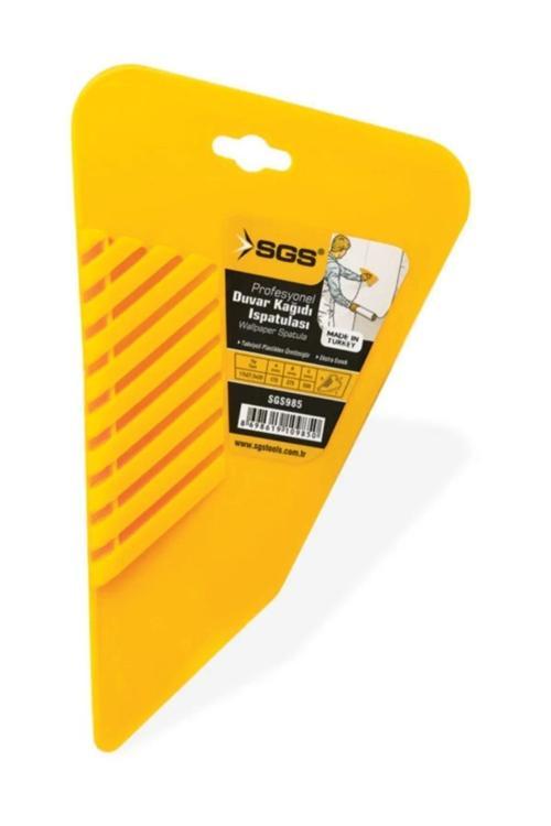 Duvar Kağıdı Ispatulasi – Esnek Pvc Uçlu, Geniş Yüzeyli Uygulama Spatulası