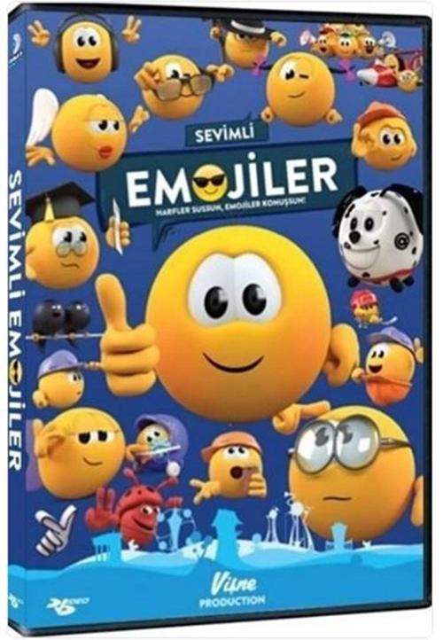 Sevimli Emojiler ( Türkçe Dublaj ) ( Ambalajında - Sıfır ) DVD