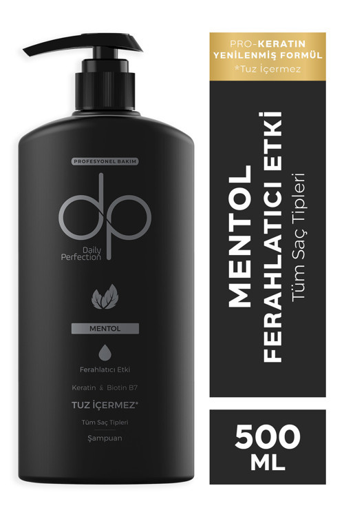 Mentol 500 Ml Tuzsuz Şampuan