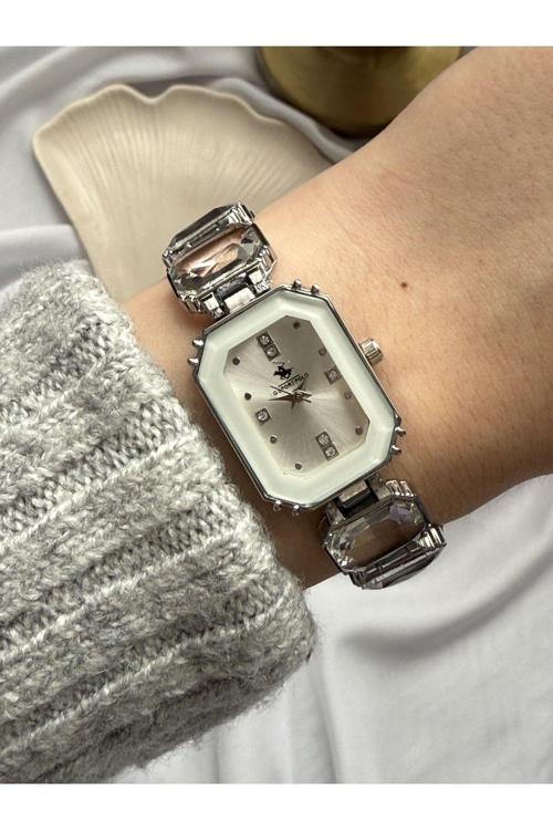 Kesme Taşlı Tasarım Saat