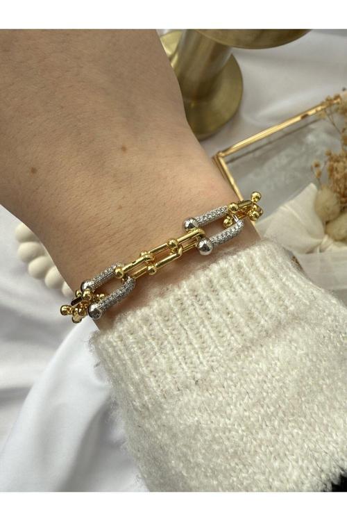 Silver Detay Tıffany Bileklik