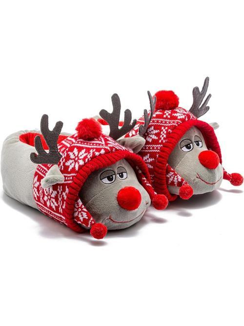 TWIGY TW ANNA GRİ KADIN HAYVANLI PANDUF 36/41