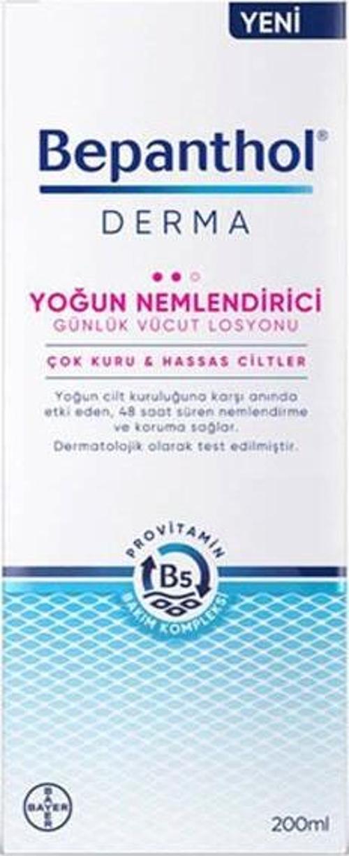 Derma Yoğun Nemlendirici Günlük Vücut Losyonu 200 Ml 8699546485253