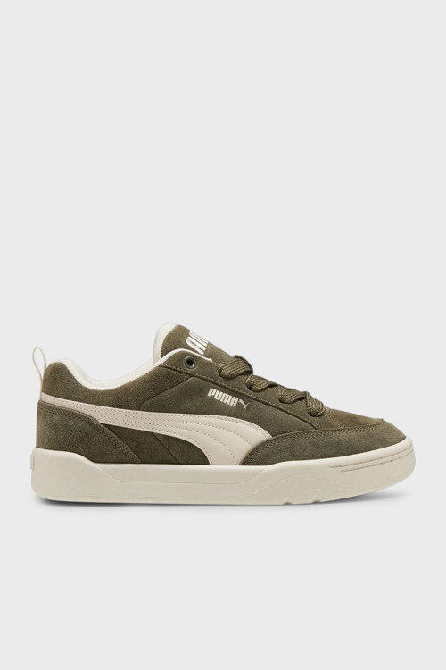 Park Lifestyle Raw Süet Detaylı Sneaker Unisex Ayakkabı 40160607 Haki-Kum