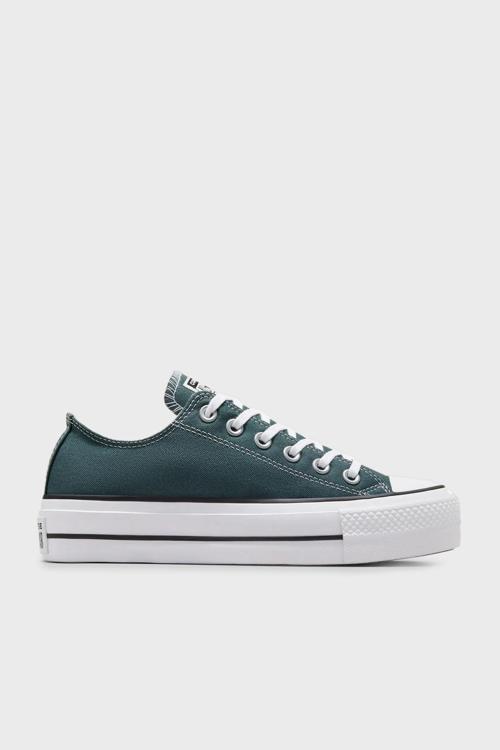 Chuck Taylor All Star Lift Platform Sneaker Unisex Ayakkabı A12595C 384 YEŞİL