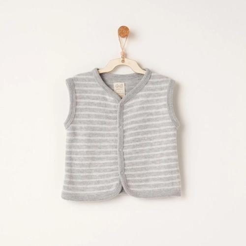 Andywawa AC26221 Casual Yelek Grey