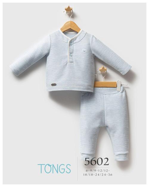 Tongs Baby Classic Bear 2'li Takım 5602 Mavi