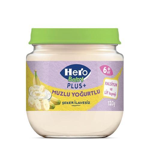 Hero Baby Muzlu Yoğurtlu Kavanoz Mama 120 Gr
