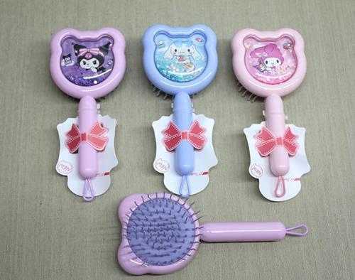 Kuromi, My Melody, Cinnamon Saç Tarağı 