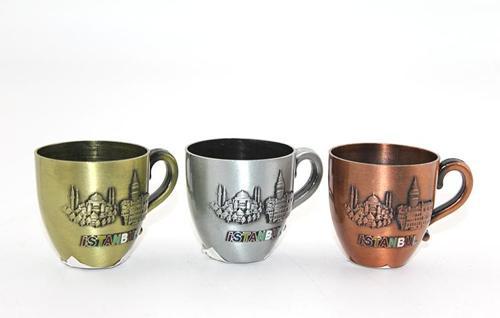 Metal İstanbul Yöresel Bardak 