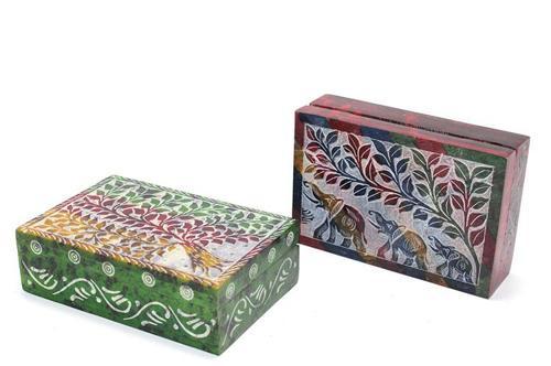 Obsidian Taşı Kutu Model 1 