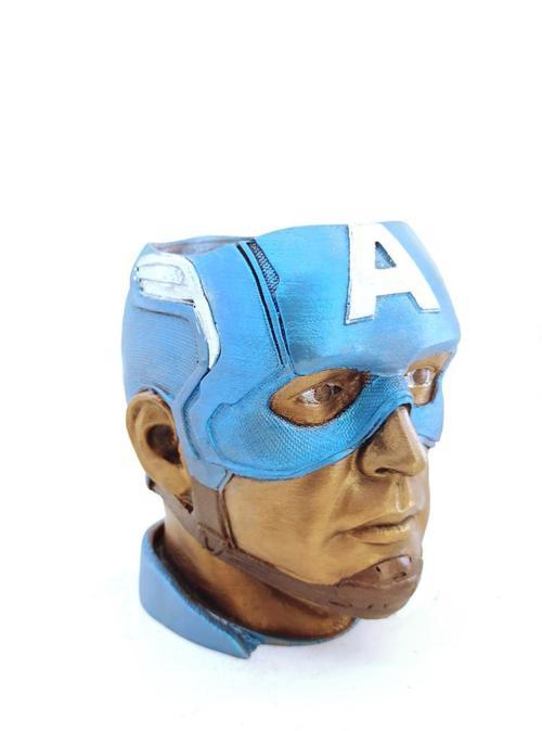 Polyester Kaptan Amerika Kalemlik 