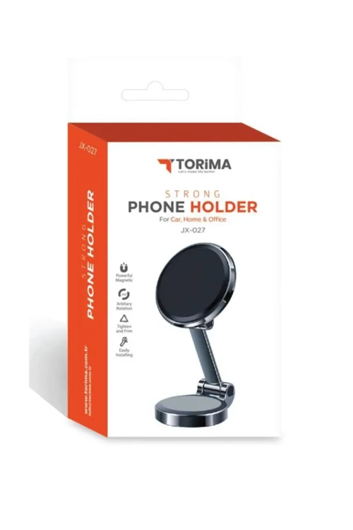 Torima Ayarlanabilir, Portatif Telefon Tutucu, Masaüstü Telefon Standı, Siyah JX-027 (5250)