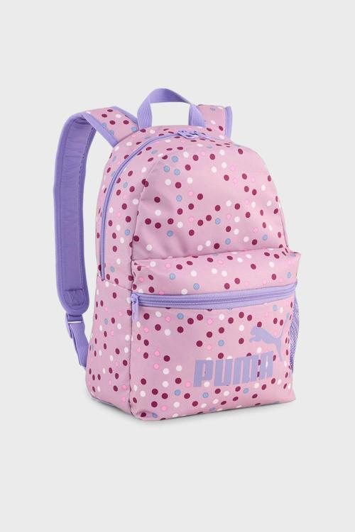 Phase Aop Desenli Dolgulu Ayarlanabilir Omuz Askılı Unisex Çocuk Sırt Çantası 09132407 PEMBE