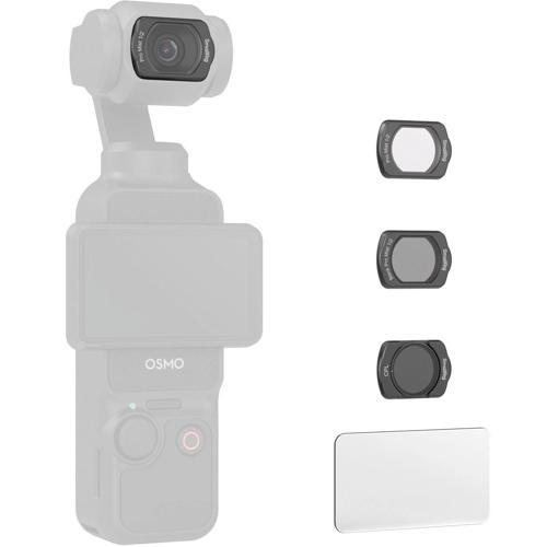 4775 DJI Osmo Pocket 3  için / Beyaz Difüzyon / CPL Filtre / Ekran Koruyucu Filtre Seti