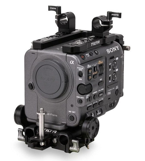 ES-T20-B-V Sony FX6 Kamera İçin Kafes Kiti (V Mount Pil Yuvası Dahil)