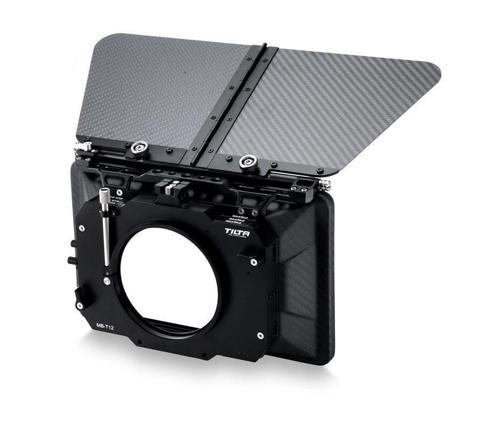 MB-T12-M95 4×5.65 Karbon Fiber Mattebox (Kelepçeli) Tek Sırtlı