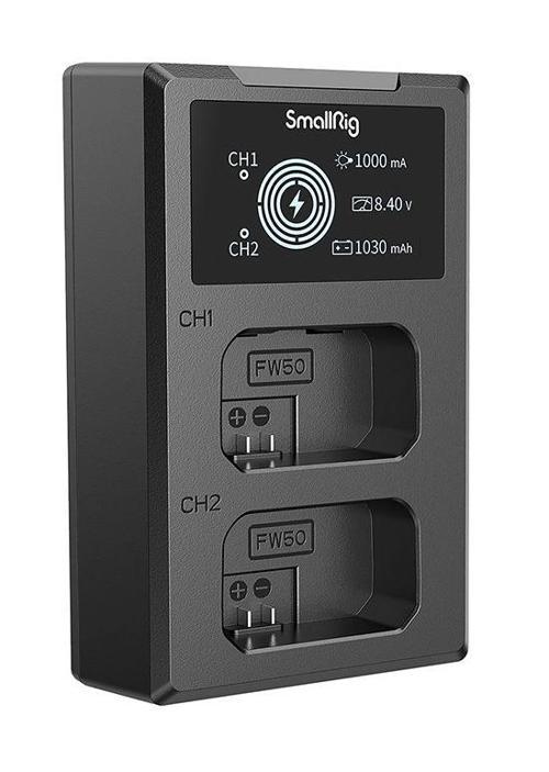 4081 NP-FW50  Çiftli Şarj Cihazı