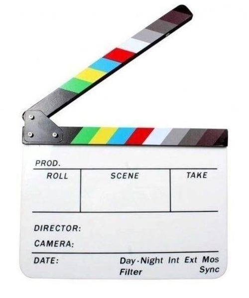 CBP-FCB Renkli Yönetmen Tahtası (Beyaz) D9501