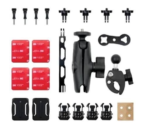 Marka PT01  Insta360 ve Aksiyon Kameralar için Motosiklet Montaj Kiti