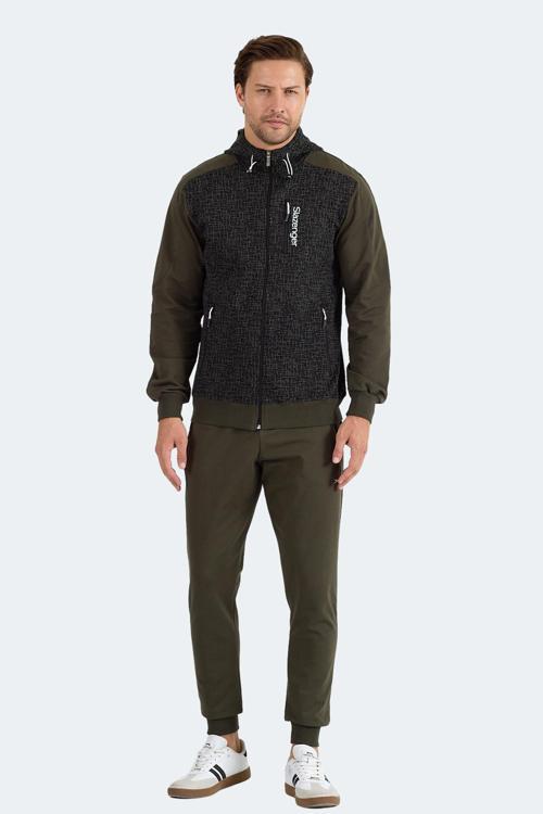 FALOR Erkek  Haki Eşofman Takımı