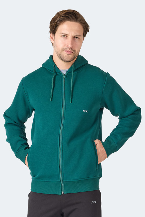 MAJESTIC I Erkek Koyu Yeşil Sweatshirt