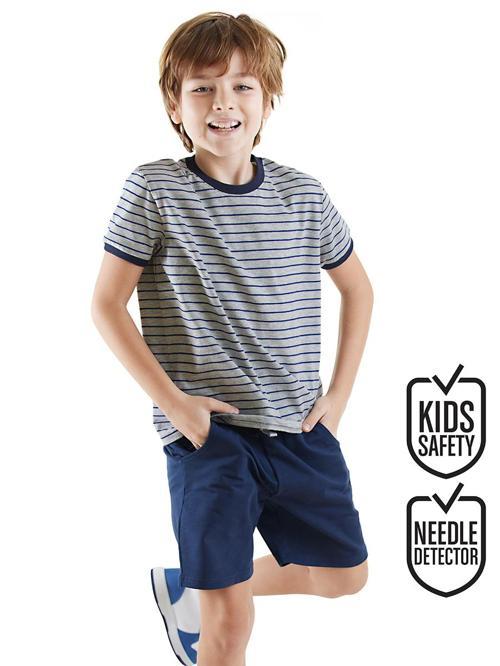 Erkek Çocuk Basic T-shirt Şort Takım