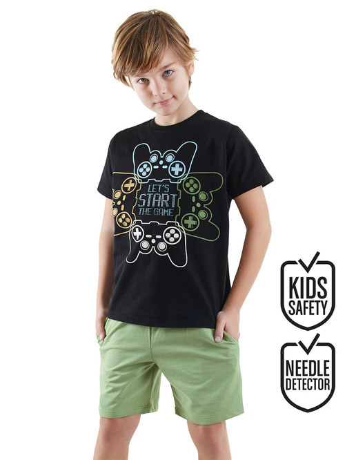 Start Game Erkek Çocuk T-shirt Şort Takım