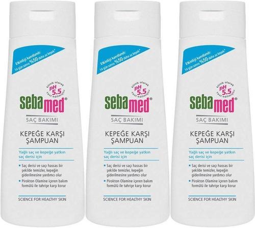 Şampuan 400ML Kepeğe Karşı ve Yağlı Saç Tipleri için (3 Lü Set)