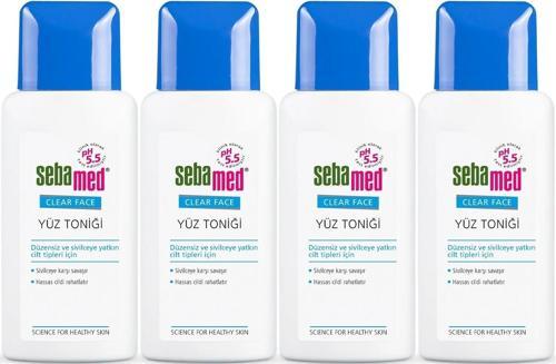Clear Face Temizleyici Yüz Toniği 150ML (4 Lü Set)