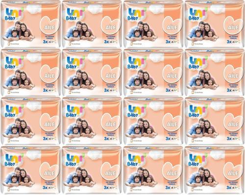 Islak Havlu Mendil Aile 52 Yaprak (48 Li Set) 2496 Yaprak (16PK*3)