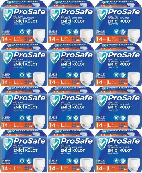 Emici Külot Hasta Bezi L - Büyük - Large 168 Adet (12PK*14)