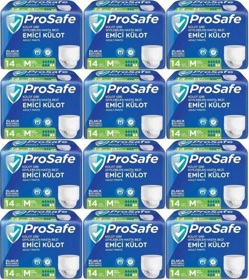 Emici Külot Hasta Bezi M - Orta - Medium 168 Adet (12PK*14)