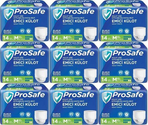 Emici Külot Hasta Bezi M - Orta - Medium 126 Adet (9PK*14)