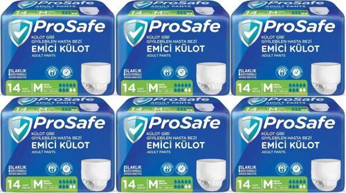 Emici Külot Hasta Bezi M - Orta - Medium 84 Adet (6PK*14)