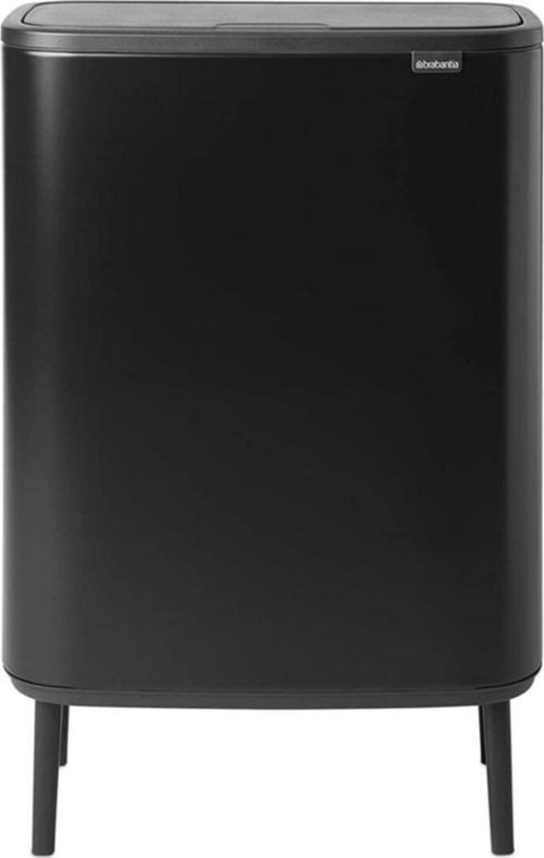 Bo Matt Black Hı Dokunmatik Çöp Kutusu 60l