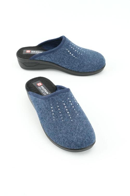 Kadın Kışlık Ev Bahçe Topuklu Terlik