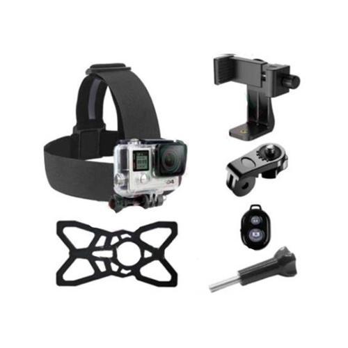 Kafa Bandı Ayarlanabilir Kumandalı Telefon Tutucu